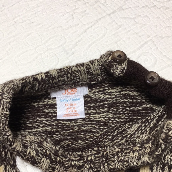 12-18m (4/$20) Rudolph Sweater by Joe Fresh - Picture 8 of 16